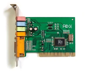 Carte son PCI rétrogaming rare faux CMI8738/C3DX YAMAHA YMF744B-V PCI - Photo 1/5
