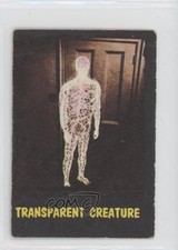 1964 Topps A&BC Bubbles Outer Limits Printed in England Transparent Creature 0a6
