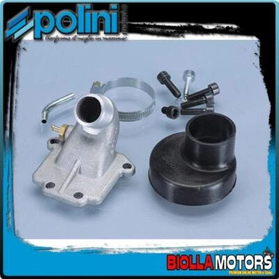 215.0392 COLLETTORE ASPIRAZIONE POLINI D.19 MALAGUTI FIFTY 50 TOP - Immagine 1 di 4