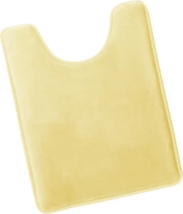Bathroom Contour Rug, Ultra Soft Non Slip and Cozy, Velvet Memory Foam Toilet U- - Picture 1 of 8