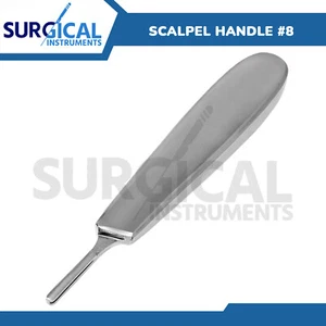 Scalpel/BP Handle #8 Surgical Dermal Podiatry Instruments Stainless German Grade - Picture 1 of 3