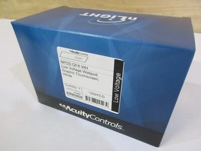 Acuity nLight NPOD GFX WH 200YCG Gráfico Pantalla Táctil Wallpod Foto 1 de 3