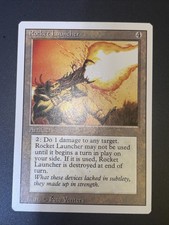 ROCKET LAUNCHER REVISED MTG Magic the Gathering NM/M RARE PERFECT UNPLAYED CARD