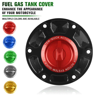 For SPEED TRIPLE 1050 08-15 SPEED TRIPLE R RS S Keyless Fuel Gas Tank Cap Cover - Image 1 of 4
