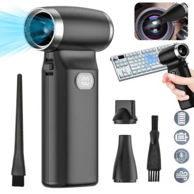 110000RPM Elektrische Staubgebläse | Druckluftspray für PC Reinigung |Air Duster - Bild 1 von 4