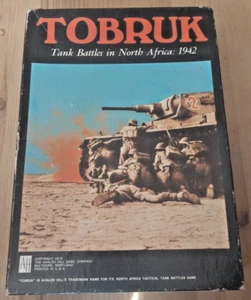 Avalon Hill -  Tobruk : Tank Battles In Africa,  1942 - Picture 1 of 16