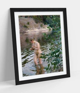 ANDERS ZORN, FRILEUSE - PÓSTER DE ARTE DE PARED ENMARCADO IMPRESIÓN 4 TAMAÑOS - Imagen 1 de 10
