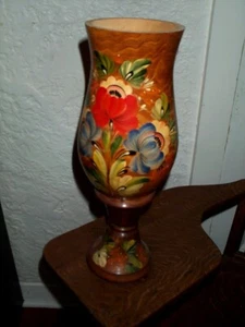 VASE Vintage Ukraine Floral for Flowers Decorative Ukranian Collectable - Picture 1 of 13