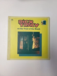 Dick Tracy on the Trail of the Blank (A Golden Look-Look Book) 1990 Vtg. Ex Libr - Picture 1 of 10