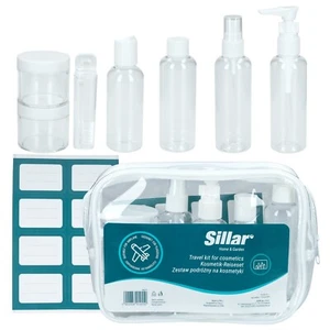 Reiseflaschen Set 100ml, Reiseset mit Aufbewahrungstasche, 7 Stück Reise - Bild 1 von 8