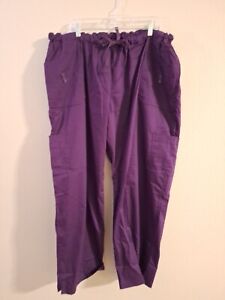 UA Scrubs Butter-Soft  Size 3XL  Scrub Pants Purple/eggplant NWT