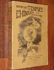 Van Der Naillen IN DEN TEMPELN DES HIMALAYA 1896 Theosophie Esoterik EO - Bild 1 von 3
