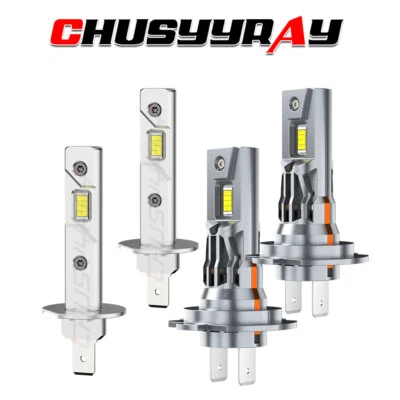 For Chevrolet Optra 2005-2010 4pcs H1+H7 LED Headlight High Low Beam Bulbs 6500K - Image 1 of 4