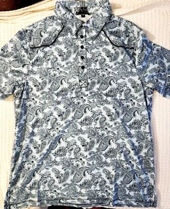 Polo uomo Provo stile QED taglia M blu PO #1007 nuova con etichetta - Foto 1 di 10