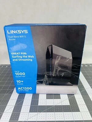 Router Linksys Dual-Band AC1200 WiFi 5 E5600 Foto 1 de 4