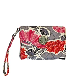 Vera Bradley Your Turn Smartphone Wristlet Wallet Cherry Blossoms Floral - Picture 1 of 8