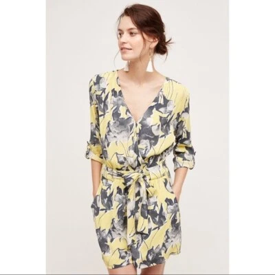 Mameluco floral Elevenses Somerset XS amarillo Anthropologie Foto 1 de 4