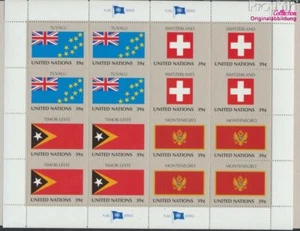 Briefmarken UNO - New York 2007 Mi 1041-1044Klb Kleinbogen postfrisch Fla (10050 - Bild 1 von 1