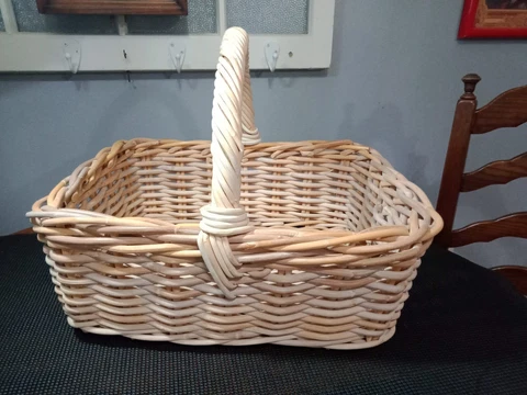 Bamboo Rattan Wicker Woven Shopping Gift Basket Cover