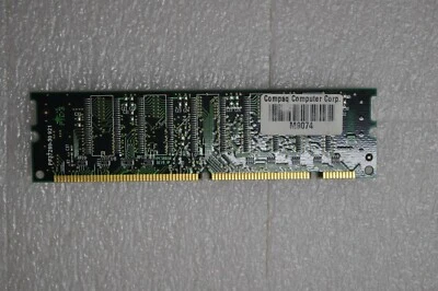 Hp Memory 32MB PC100 100MHz non-ECC Unbuffered CL2 168-Pin DIMM  HYM7V65401A - Image 1 of 2