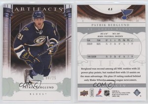 2009-10 Upper Deck Artifacts Silver Spectrum /25 Patrik Berglund #45