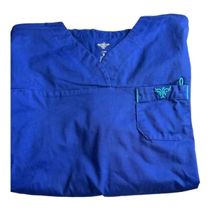 E-Z Flex Scrub top Nursing Medical Top Medium - Picture 1 of 9