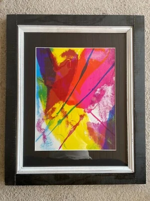 Impresionante buscador de mareas Phenomena 1969, litografía offset original de PAUL JENKINS Foto 1 de 4