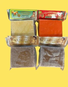 Eclaircissant Larissa Carrot 🥕 Lemon & Honey Lightening Beauty Soap 225g 4Pack - Picture 1 of 3