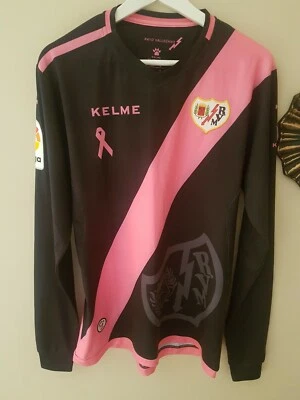Camiseta De Fútbol Rayo Vallecano Madrid 2016/2017 kelme talla m ORIGINAL  - Imagen 1 de 4