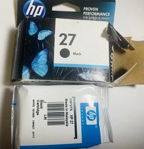 HP 27 C8727AN Tintenpatrone Schwarz Original Neu ABGELAUFEN 2016 - Bild 1 von 3