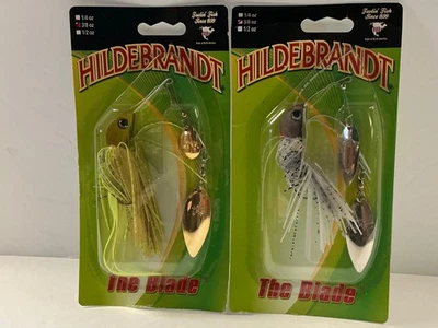 Hildebrandt Spinner Bait The Blade 3/8 oz Golden Shiner y Silver Shad Foto 1 de 3