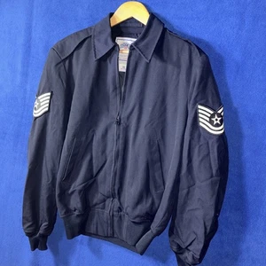 DSCP Wings Collection Jacket Mens 38L Air Force USAF Lightweight Blue No Liner - Picture 1 of 5