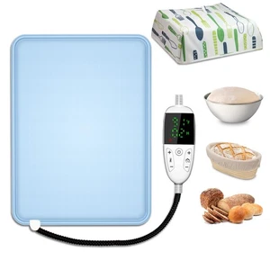 NEAMVCT Tappetino Riscaldante Antipane con Scudo Termico, Pasta Acida Proofer per... - Foto 1 di 6