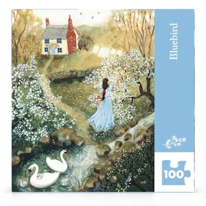 Bluebird 100 Piece Mini Jigsaw Puzzle NYPC New - Picture 1 of 2
