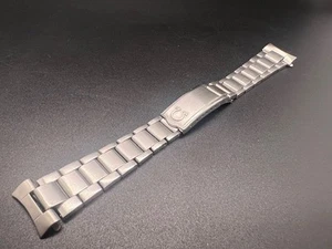 OEM Omega 20mm 1168/633 Flat Link Bracelet for Speedmaster, Seamaster and Flight - Picture 1 of 8