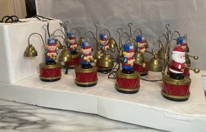 Vintage Mr Christmas Santa's Marching Band 1991 komplett funktionierendes Handbuch & Box Video - Bild 1 von 12