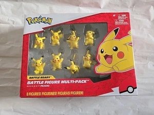 Neu Sealed Pokemon Battle Ready 3" Pikachu 8 Figuren Multi Pack 2022 Jazwares - Bild 1 von 9