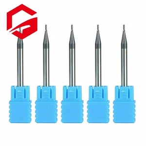 5Pcs HRC45° 2mm 2x4x50-4F End mills 4Flute Carbide milling cutter - Imagen 1 de 6