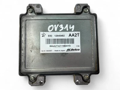 OV314 CHEVROLET Engine Control Unit ECU 12645482 - Image 1 of 3
