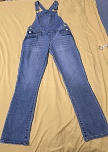 Levi's Overalls Denim Youth Girl 14 Reg  Stretch  B5 - Picture 1 of 10