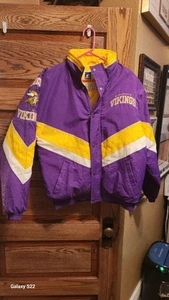 Excellent Minnesota Vikings Starter Jacket Size S! - Picture 1 of 21