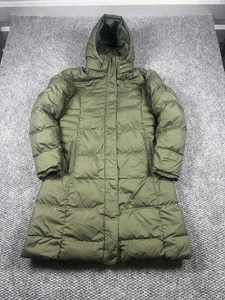 Patagonia Down Parka Coat Womens Medium Hooded Insulated Puffer Jacket Warm - Picture 1 of 9