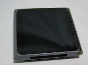 Apple iPod Nano 6th Gen. Graphite 8 GB needs battery Nice other than that - Picture 1 of 4
