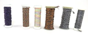 Kreinik Metallic Fusible Iron-on Thread Assorted Spools 6x3M - Picture 1 of 2