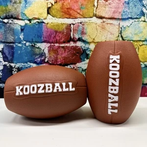 KOOZBALL Throwable Football Can Beverage Koozie Insulated Foam Cooler Sports Fan - Picture 1 of 24