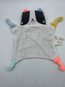 Manta de seguridad Cloud Island Panda Baby Lovey nudos multicolores cachorro perro 2018 - Imagen 1 de 6