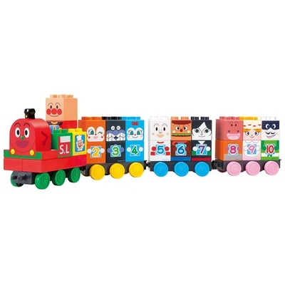 BlockLabo Block Lab Anpanman SL Man and 1 2 3! Suuji Block Set - Image 1 of 4
