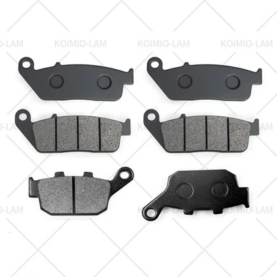 Pastillas de freno delanteras traseras aptas para HONDA CB500F CB500X CBR500R CMX500 REBEL NX500 XAR Foto 1 de 4