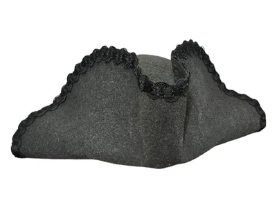 Sombrero pirata hecho a mano adulto Foto 1 de 4