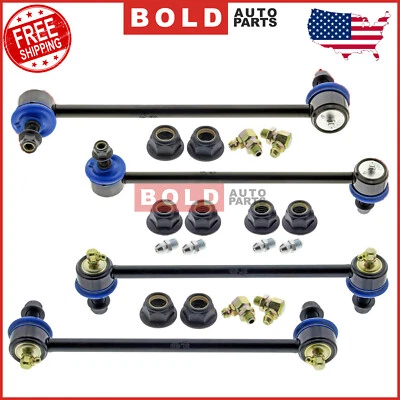 Juego de 4 piezas de kits de eslabones estabilizadores delanteros y traseros Mevotech para Toyota Camry Foto 1 de 4